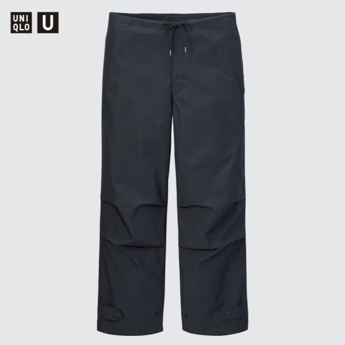 XL 새제품. 유니클로 U 와이드핏 파라슈트 팬츠 르메르 다크그레이 상품이미지1