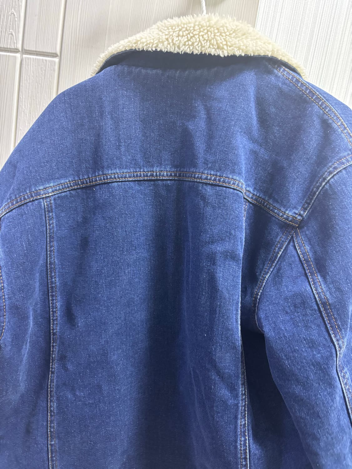 무신사 쉐르파 데님 트러커 재켓 m 상품이미지2