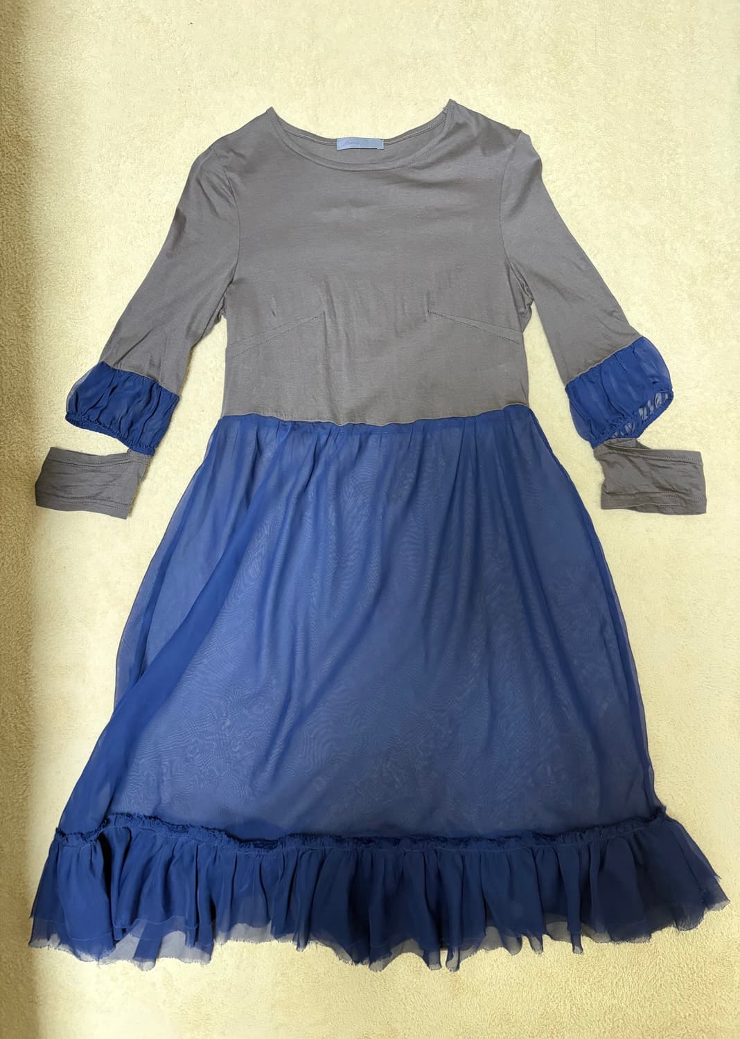 샵페어리 chiffon ruffle midi dress 상품이미지3