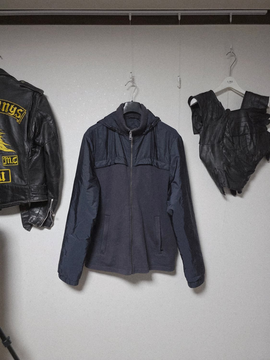 Prada sports 2015 navy hood nylon jacket 상품이미지2