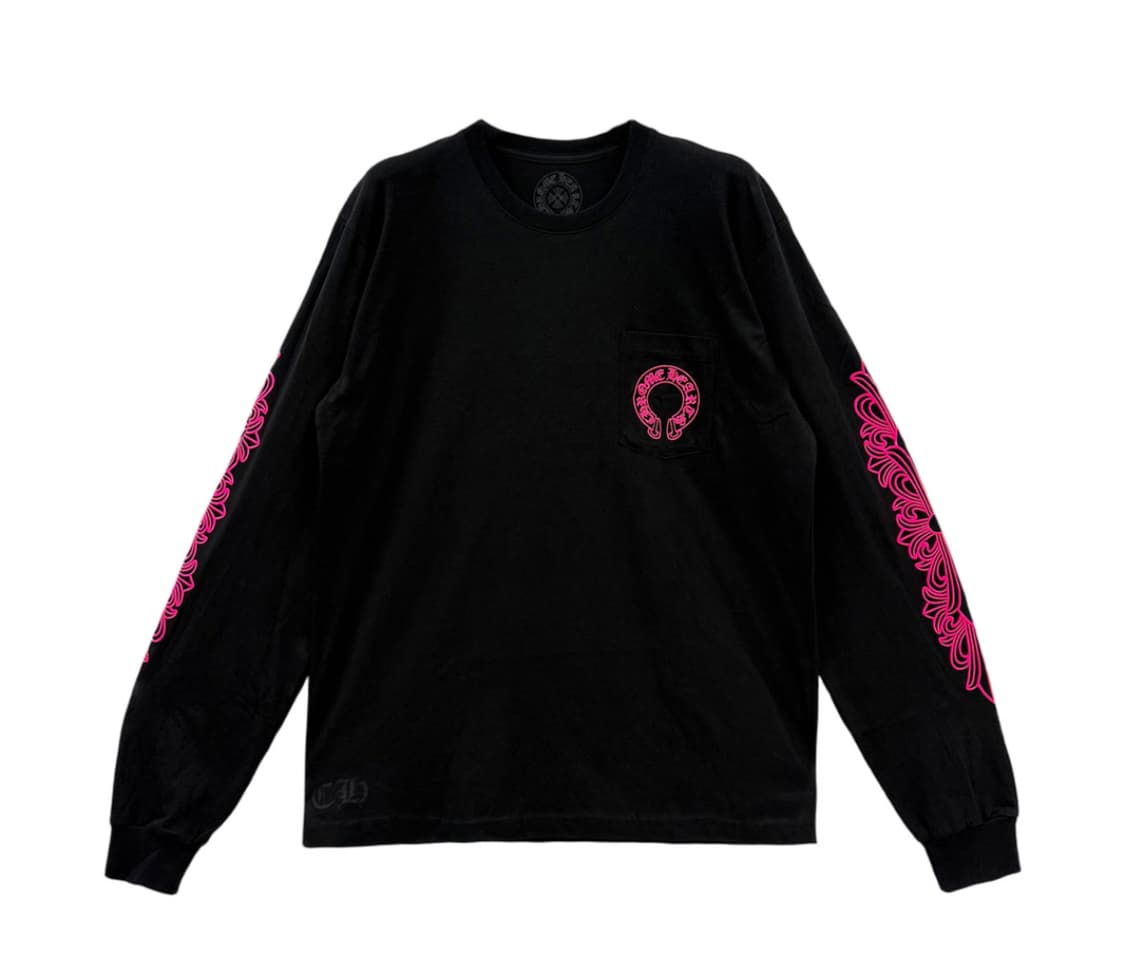 크롬하츠 롱슬리브 검핑 새제품팝니다 상품이미지1