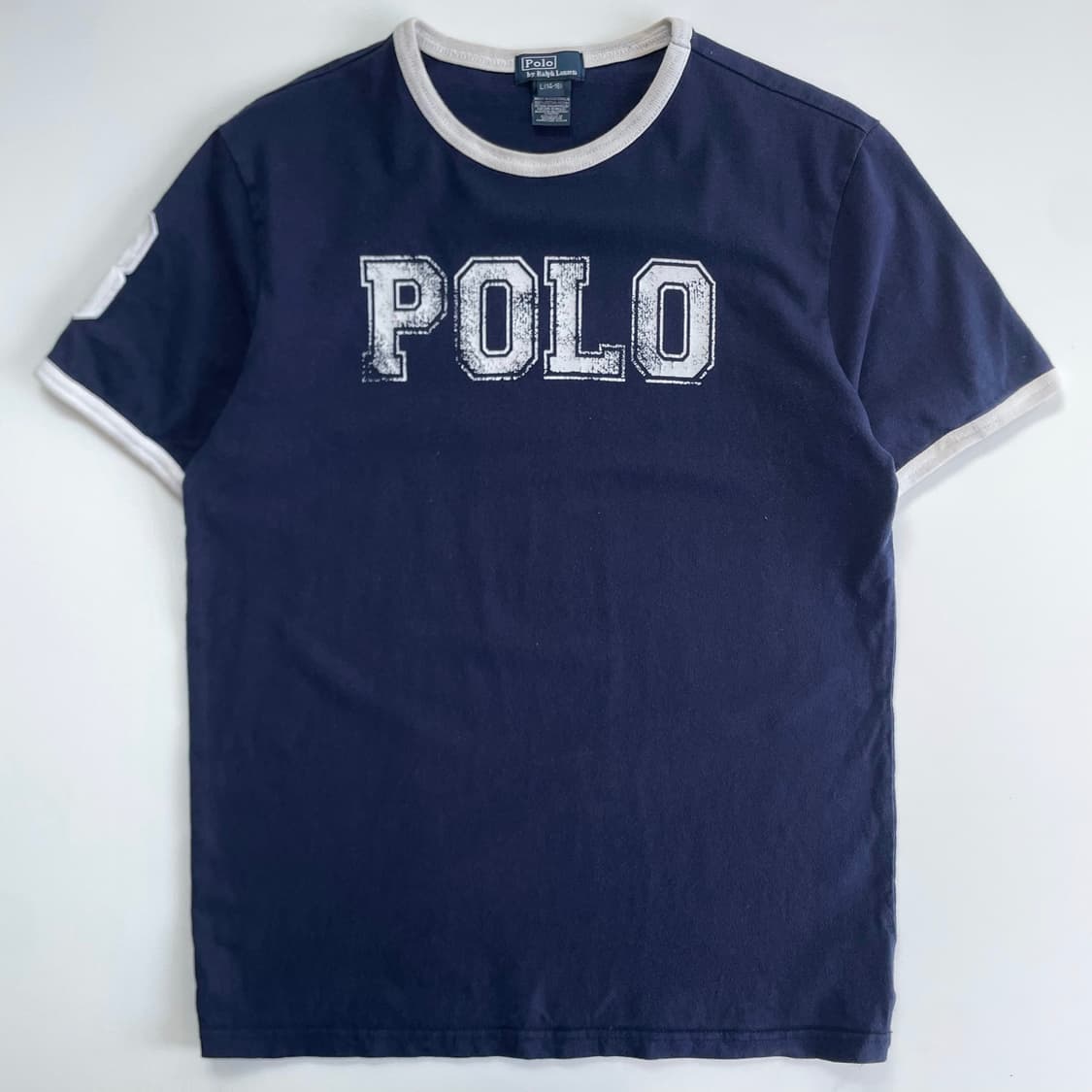 Polo  폴로 랄프로렌 로고 반팔 링거티 상품이미지1