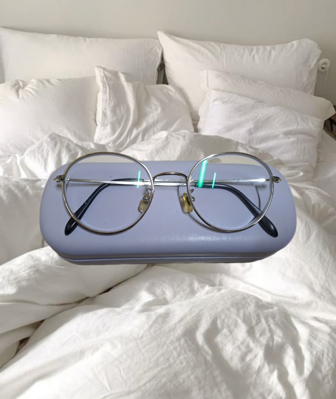 빈티지 실버 안경테 상품이미지2