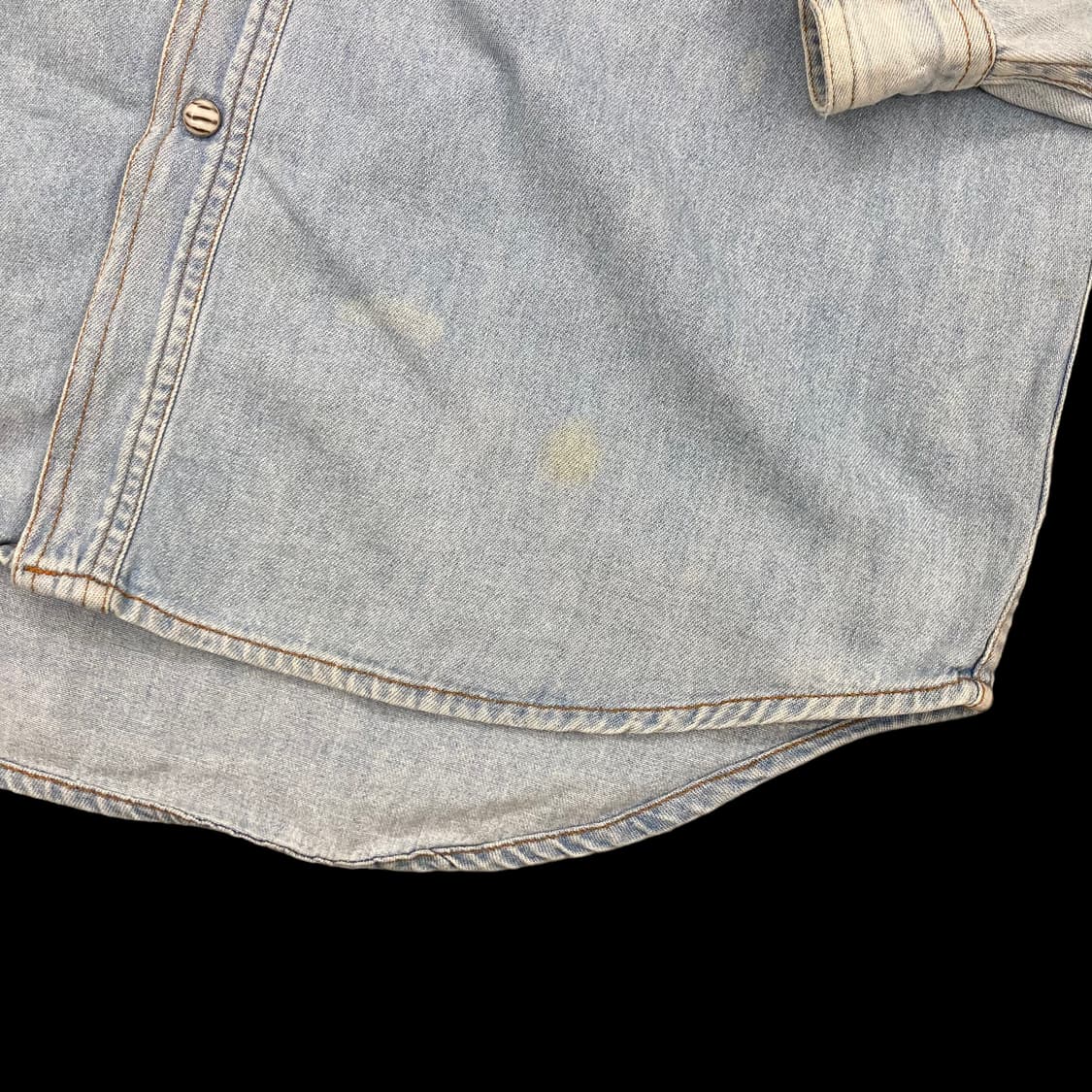LUCKY STRIKE 빈티지 데님 웨스턴 셔츠 상품이미지5
