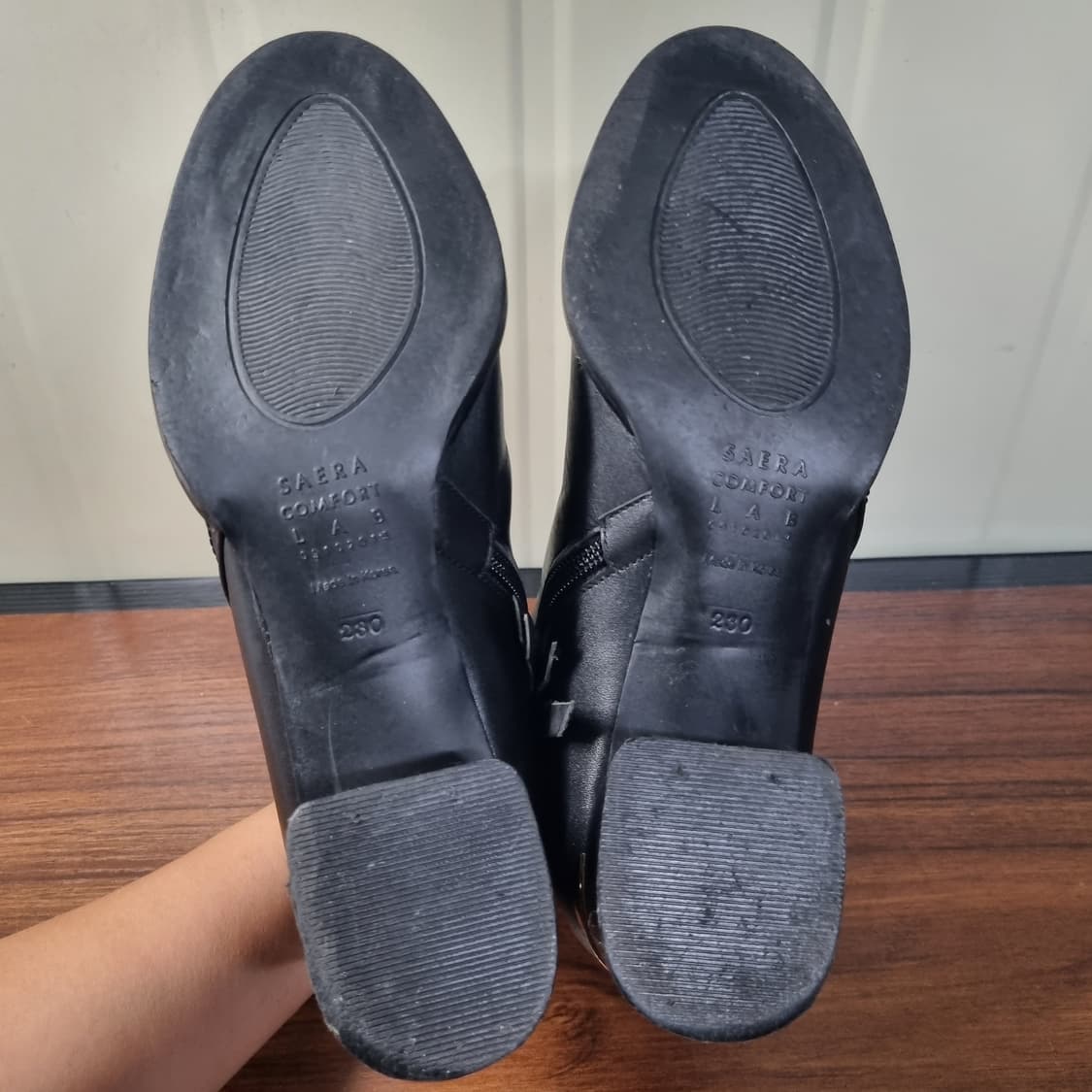 세라 컴포트 가죽 앵클부츠 230 상품이미지7