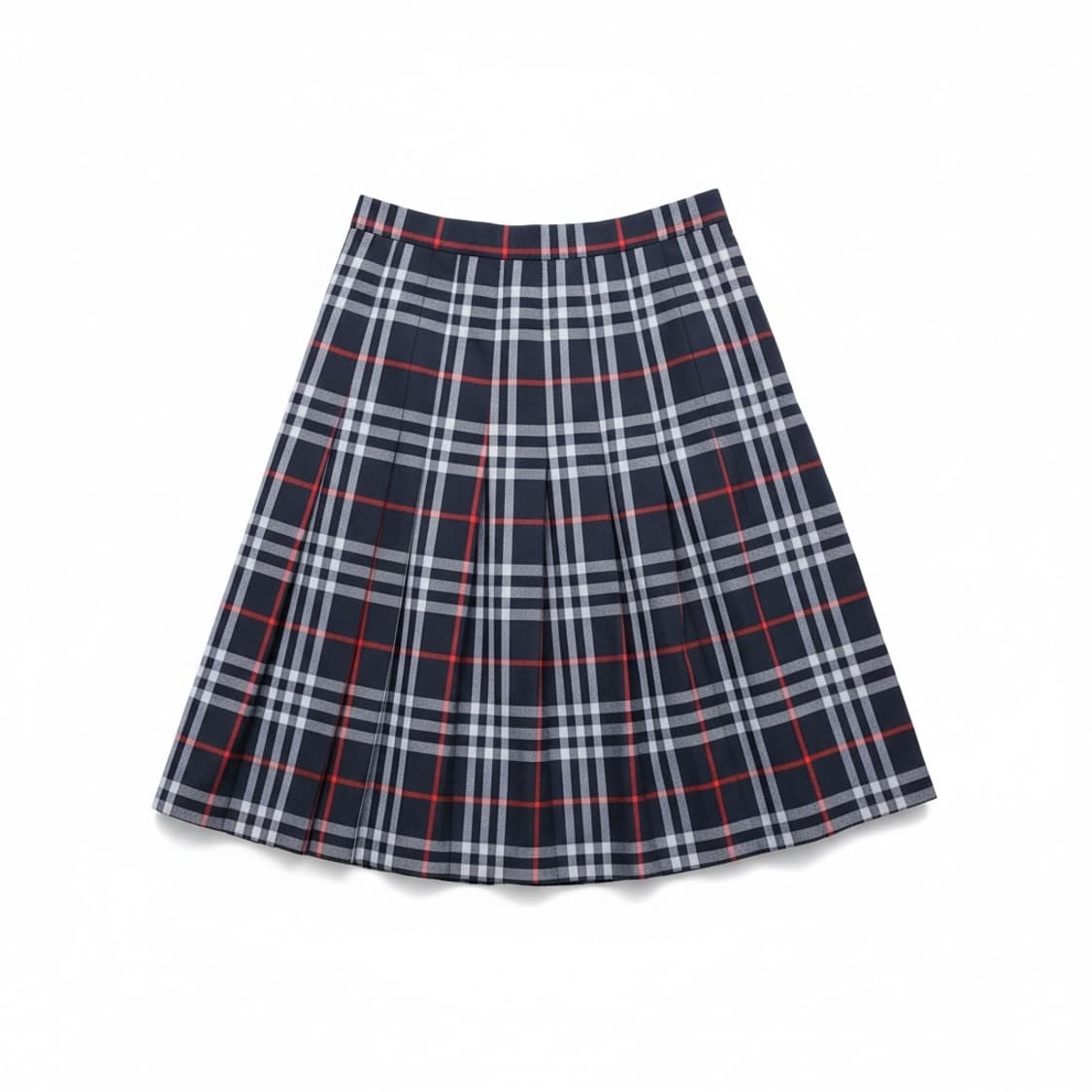 버버리 체크 플리츠 스커트 치마 M 상품이미지1