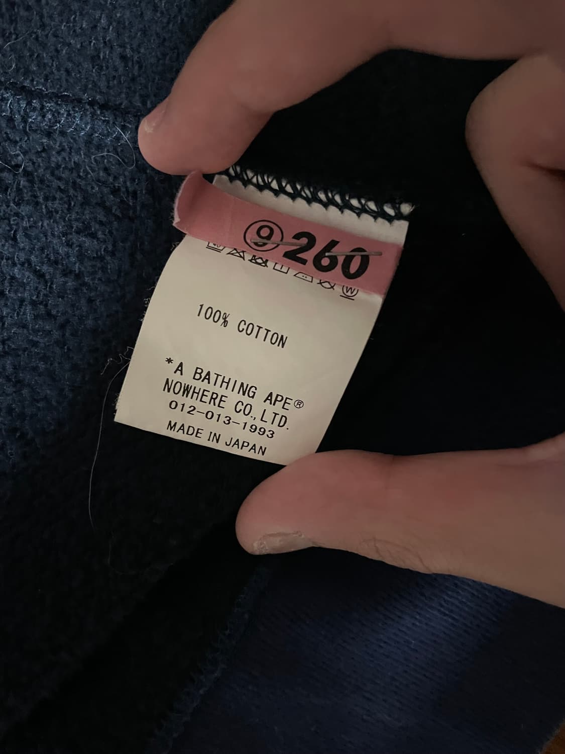 베이프 청계 반카모 후드집업 XL 상품이미지8