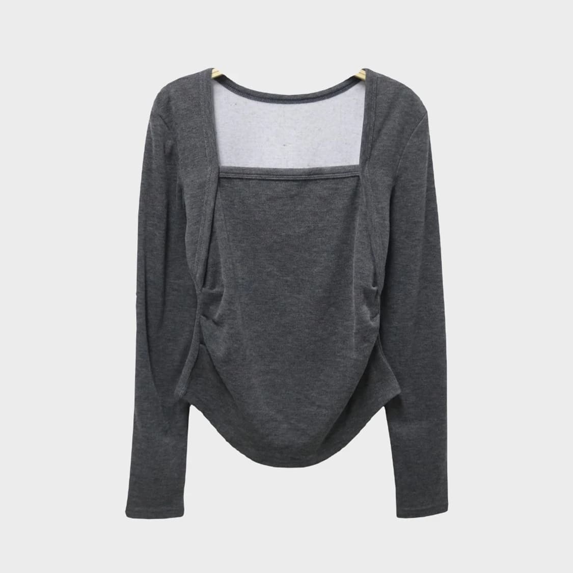 지알엘 스퀘어넥 셔링 기모 티셔츠 60452 상품이미지1