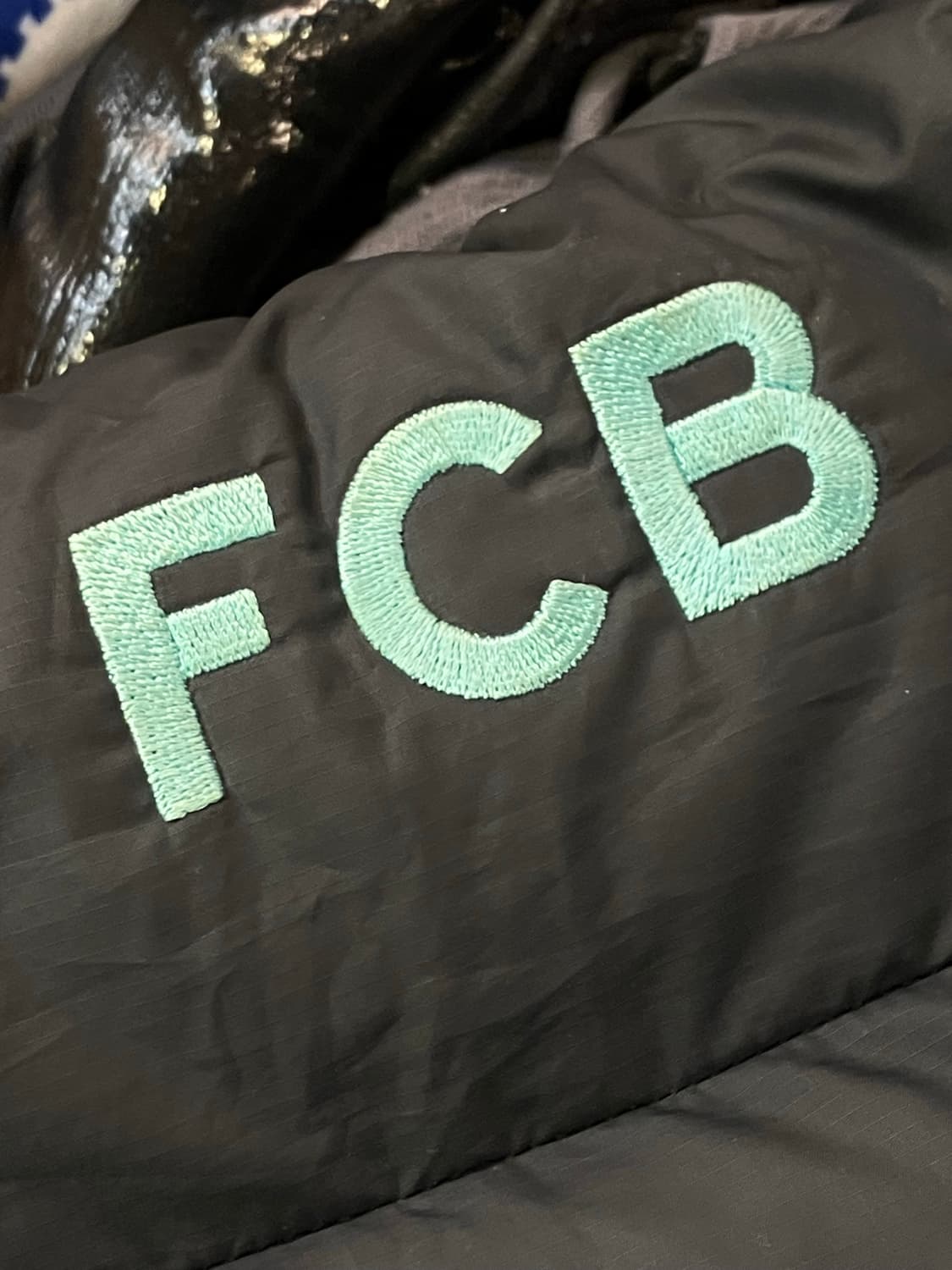 나이키 FC 바르셀로나 덕다운 패딩 블랙 XL  #csz2120 상품이미지8