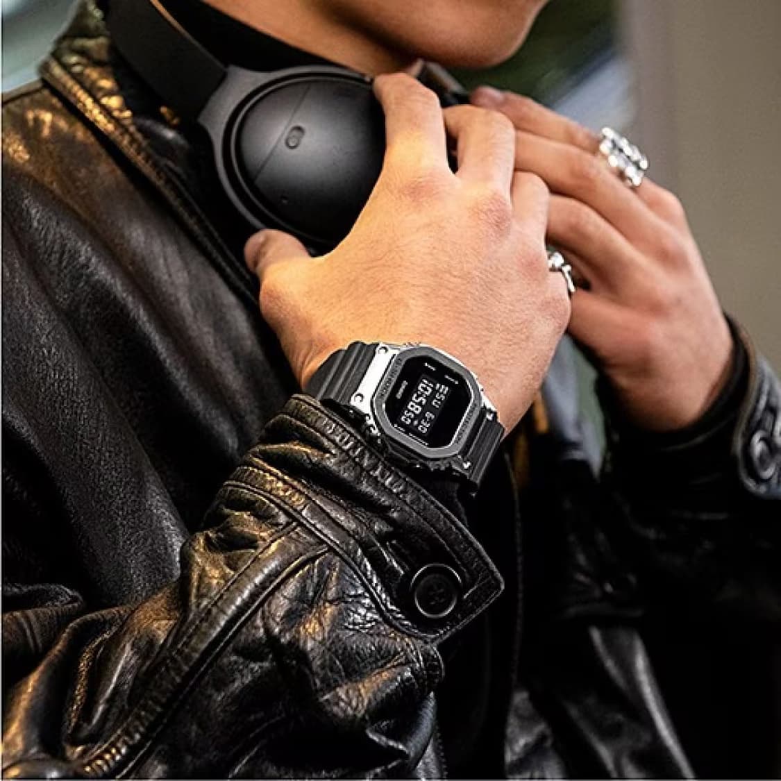 쥐샥GM-5600-1DR 메탈 커버드 시계  AS 아트스쿨 콜라보 상품이미지2