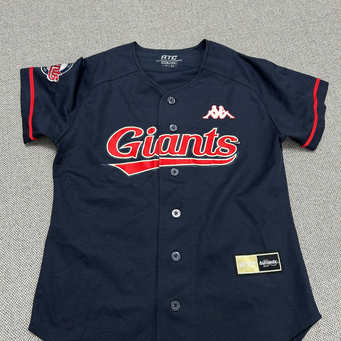 롯데자이언츠 이대호 네이비 원정 유니폼(XS) 상품이미지2