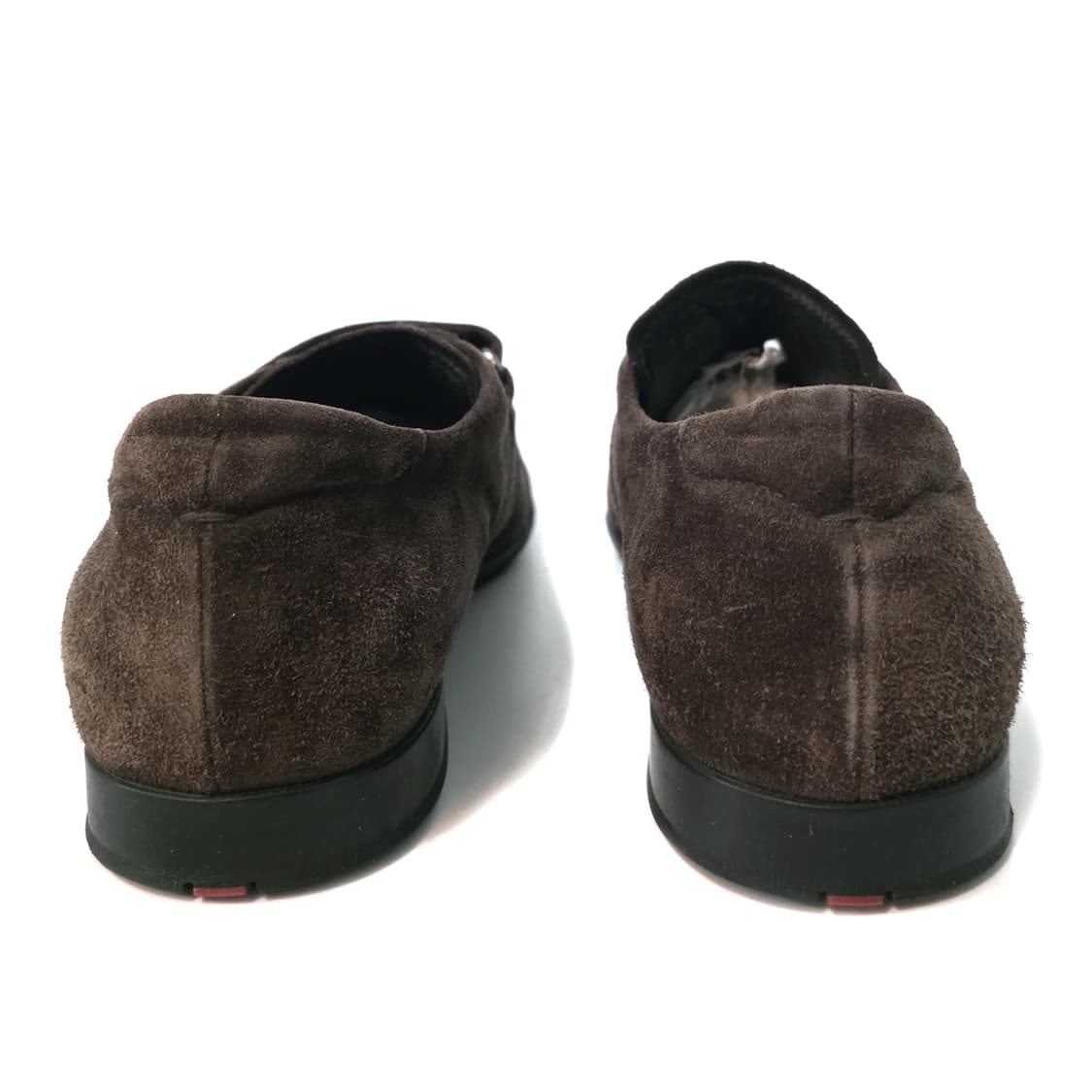 [UK7] 프라다 더블스트랩 로퍼 다크 브라운 상품이미지3