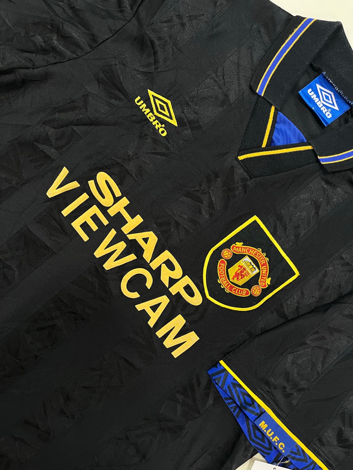 엄브로 93-95 맨체스터 유나이티드 FC 어웨이 에릭 칸토나 상품이미지5