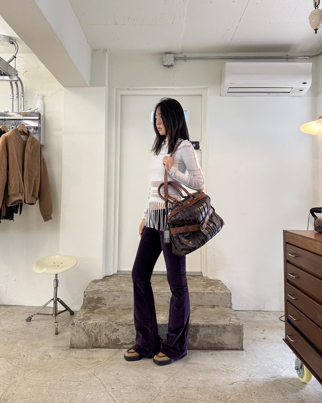 Issey Miyake Apoc Fringe Knit/ 2 상품이미지4