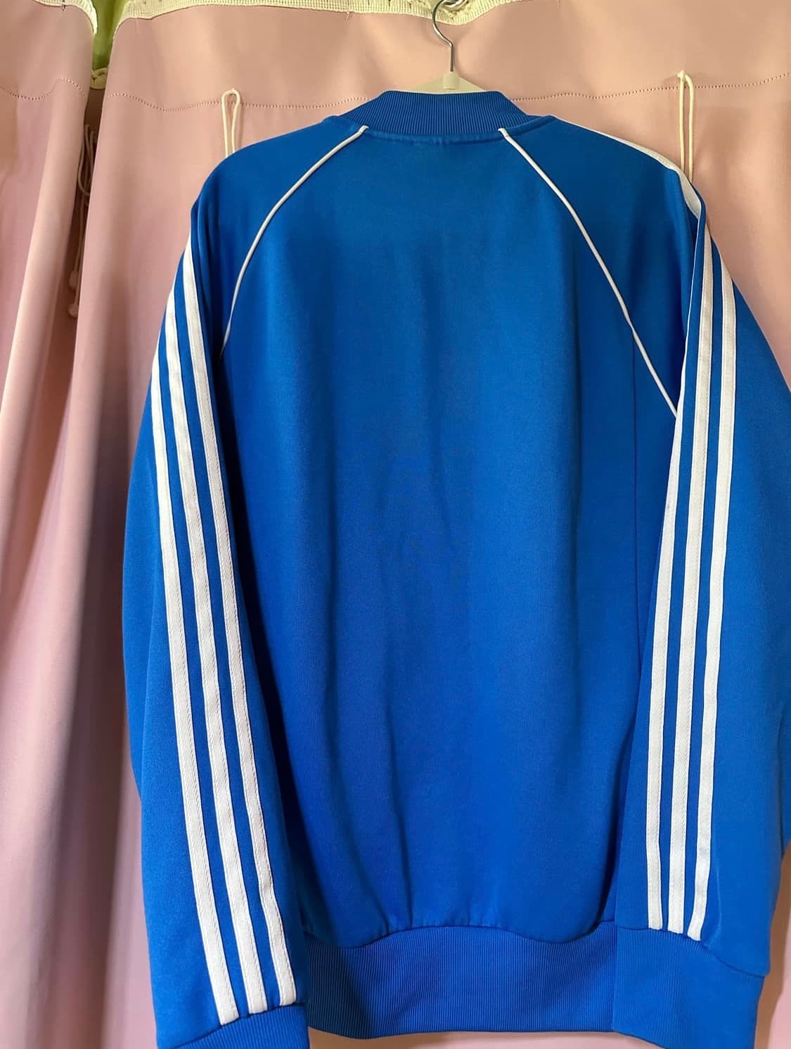 아디다스 sst tt 트랙탑 블루 XXL(110) 상품이미지3