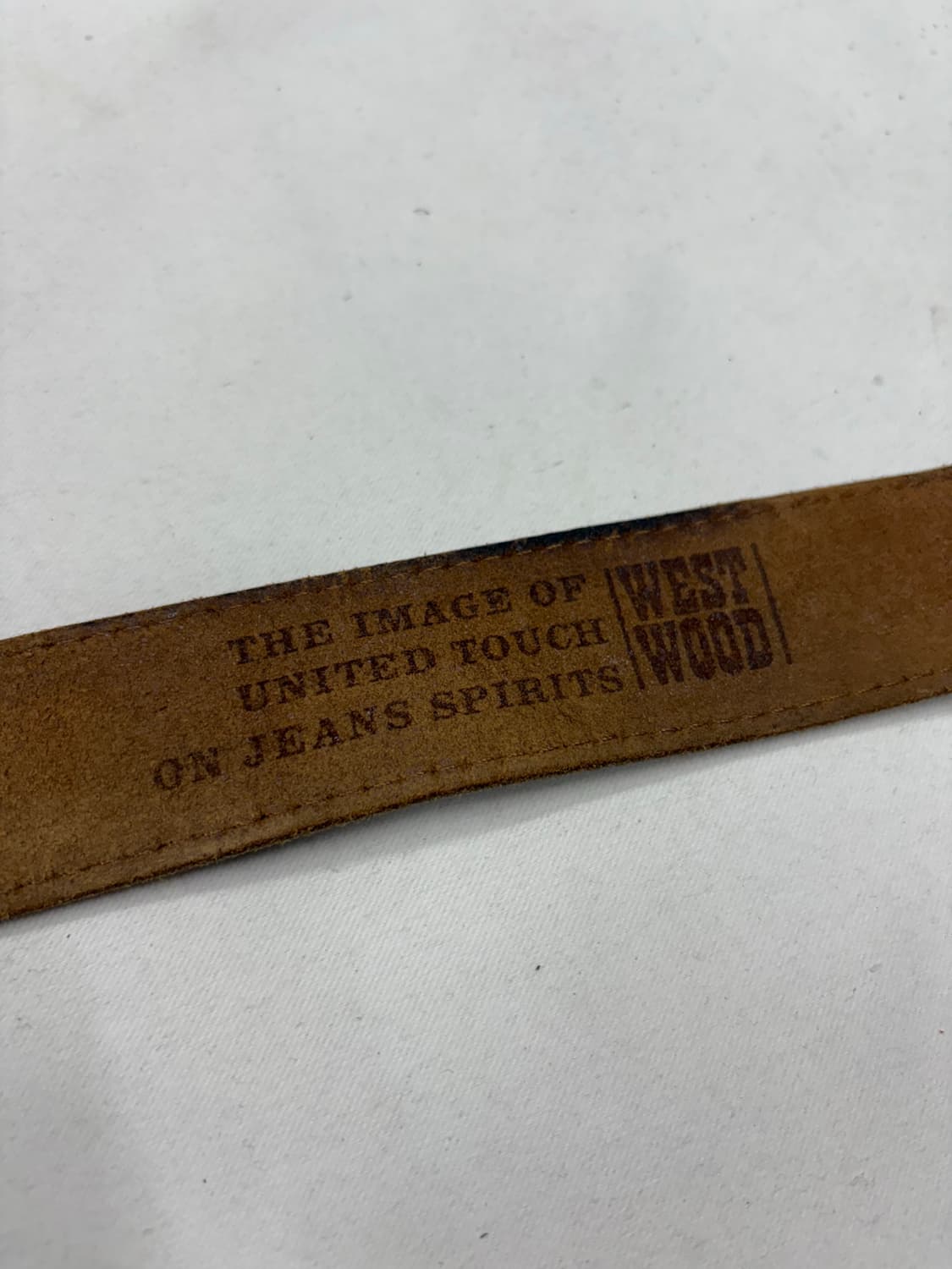 westwood 빈티지 웨스턴 금장 버클 벨트 상품이미지5