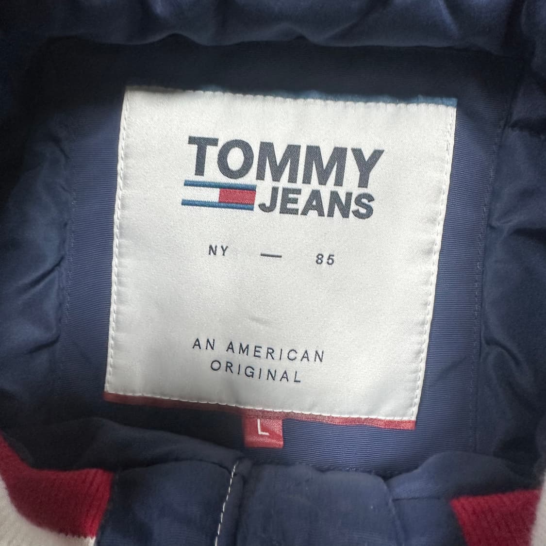 ✨ (바배) 타미 힐피거 컬러블록 패딩 자켓 상품이미지3