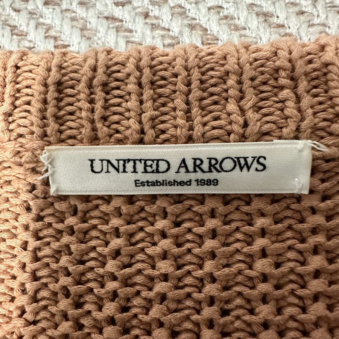 UNITED ARROWS cotton knit sweater 상품이미지3