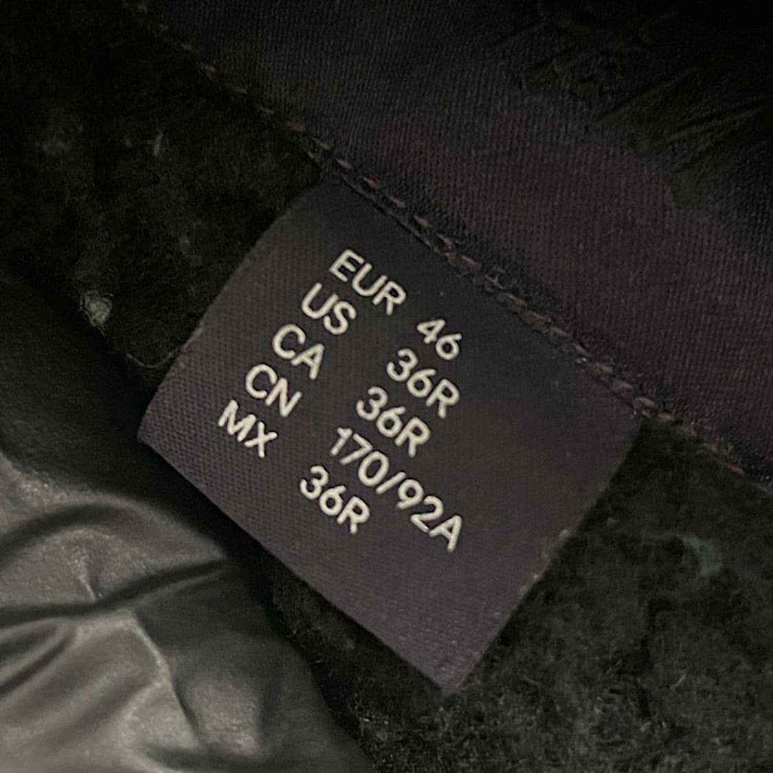H&M 리얼레더 양가죽 무스탕 상품이미지6