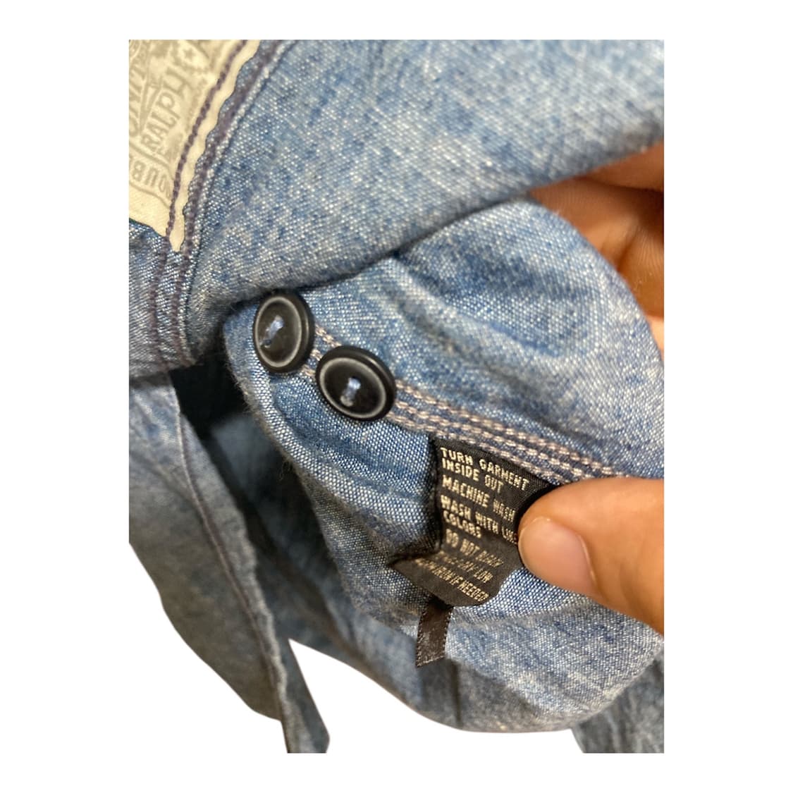 RRL 샴브레이 셔츠 L 상품이미지7