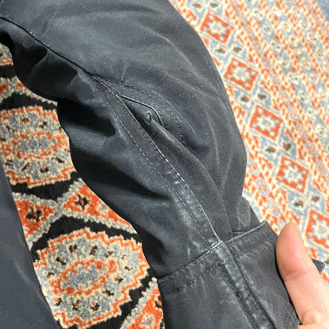 마모트 블랙 바람막이 덕다운 패딩점퍼 남성100 상품이미지5