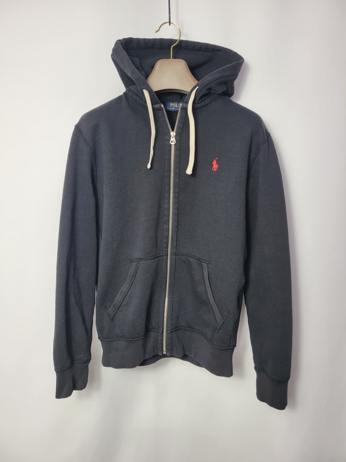 폴로 랄프로렌 후드집업 블랙 상품이미지1