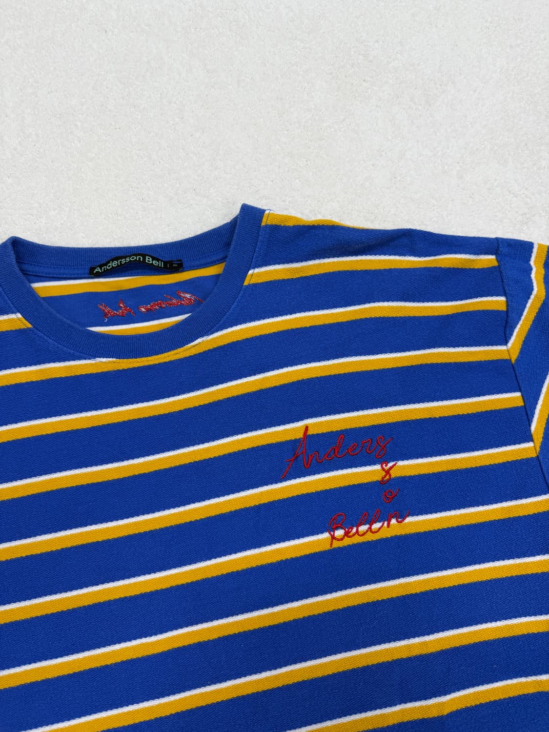 앤더슨벨 스트라이프 티셔츠 XL 상품이미지2