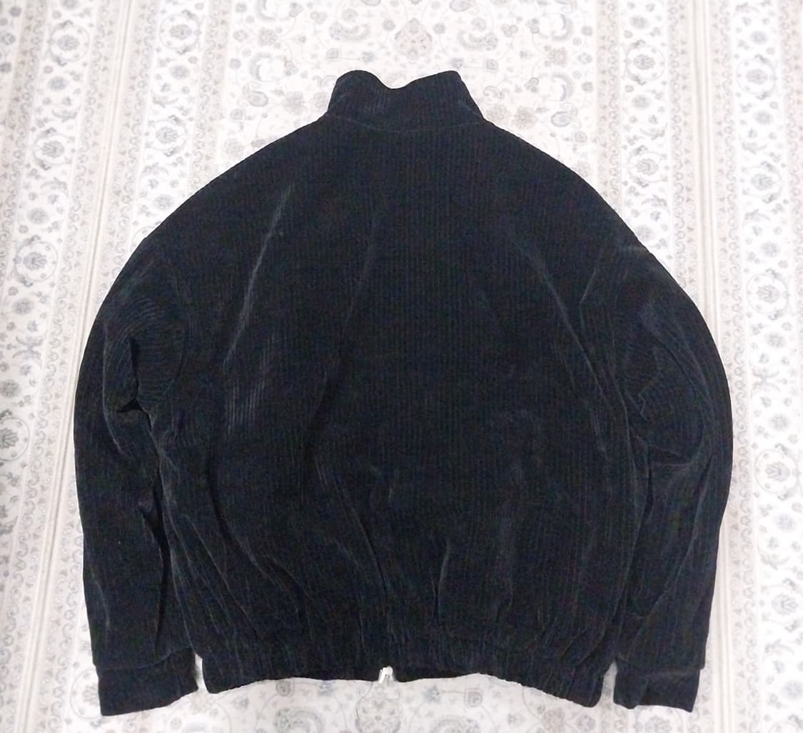 GOAT 블랙 코듀로이 집업 점퍼 상품이미지2