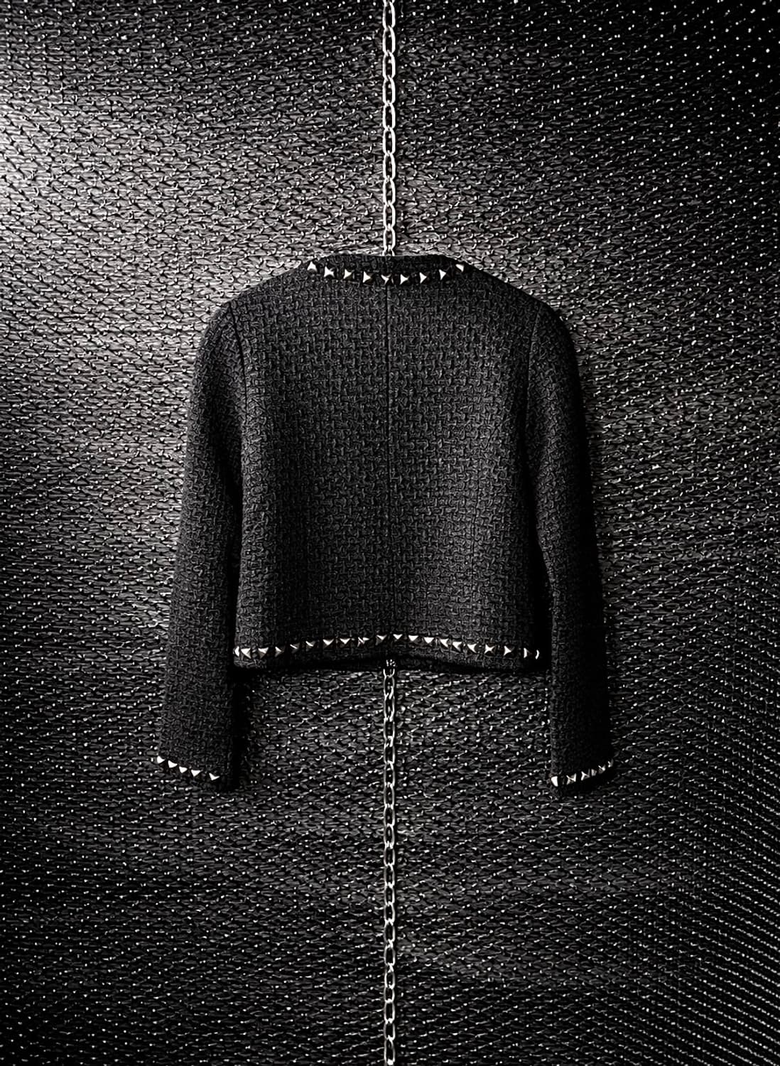 스터드 트위드 자켓 상품이미지2