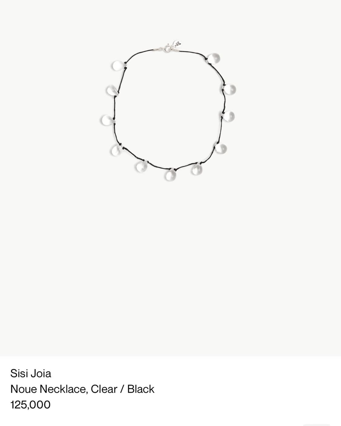 Sisi Joia 시시조이아 목걸이 상품이미지4