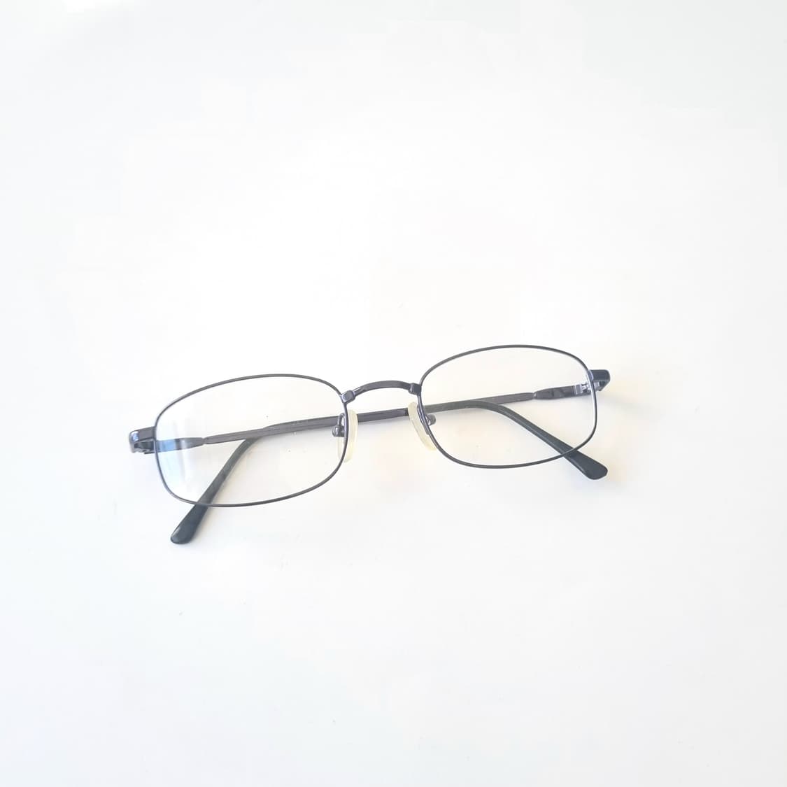 [ 데드스탁 ] 네이비 라운드사각 온테 안경테 404 상품이미지1