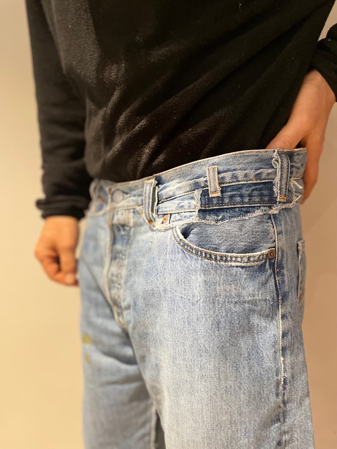 KZ ATELIER  Remake Levi’s 501 Denim Pant 상품이미지5