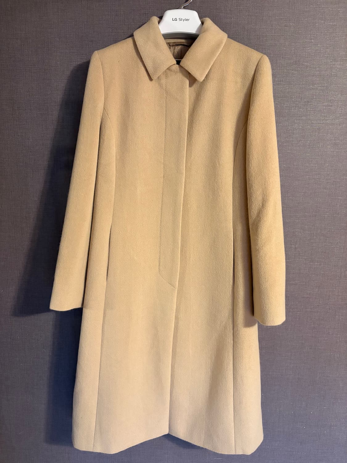 Aquascutum 앙고라 캐시미어 롱 코트 상품이미지1