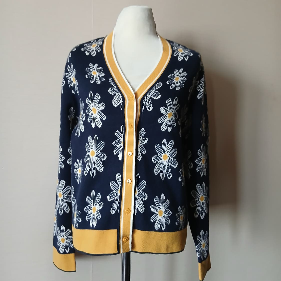 26-3보니페이 플라워패턴 가디건66 상품이미지1