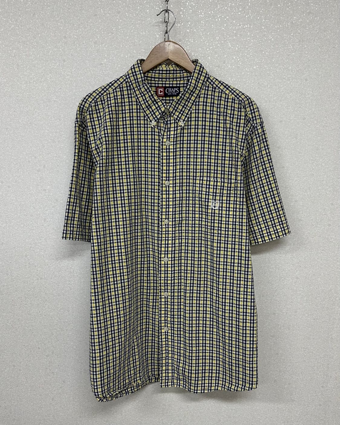 (2XL)CHAPS 시어서커 반팔셔츠-M2301 상품이미지1