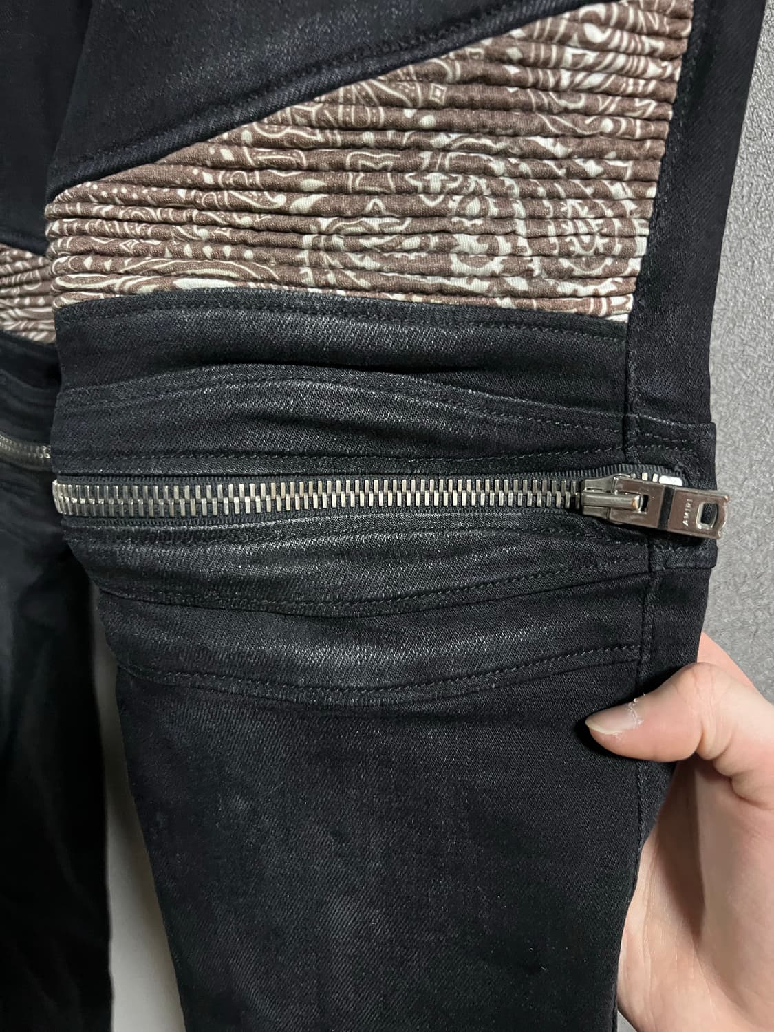 [30] amiri 아미리 mx2 반다나 스키니진 상품이미지4