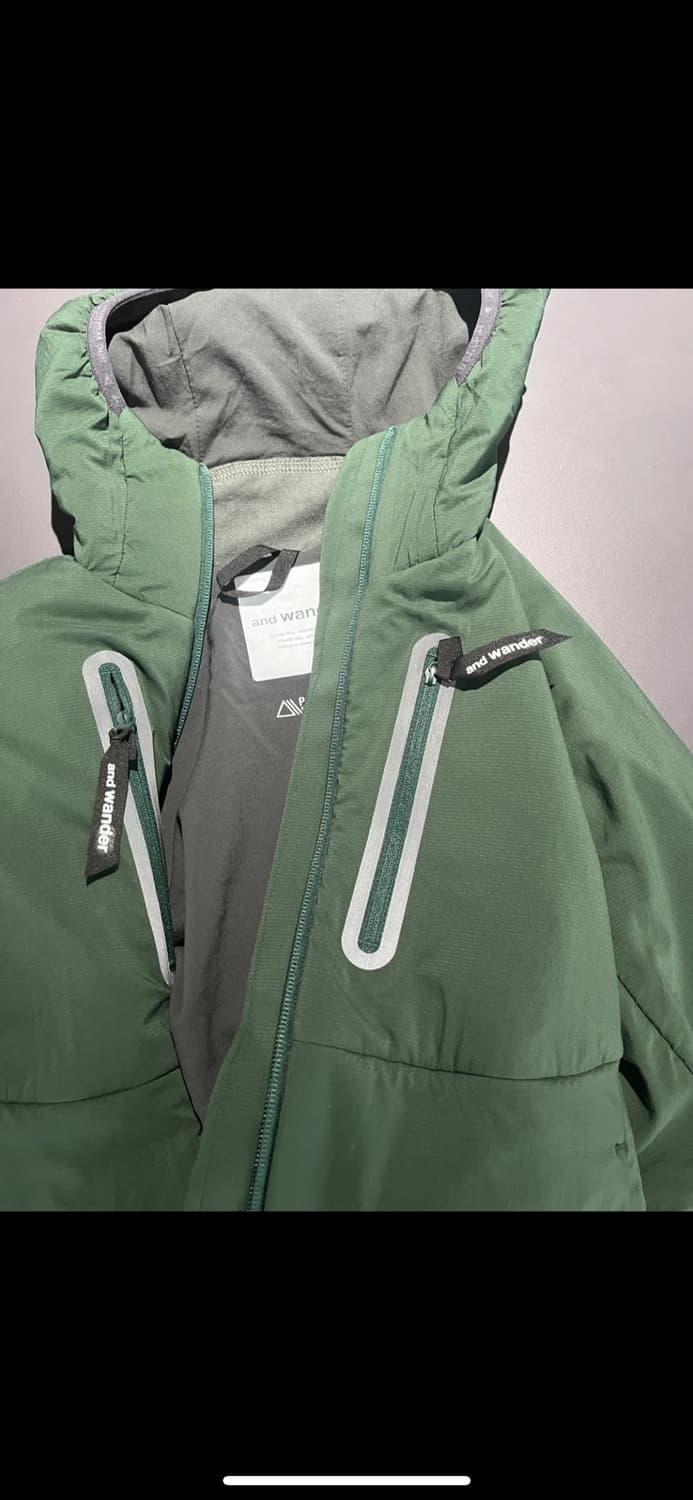 앤드원더 알파 에어 후디 S사이즈 상품이미지3