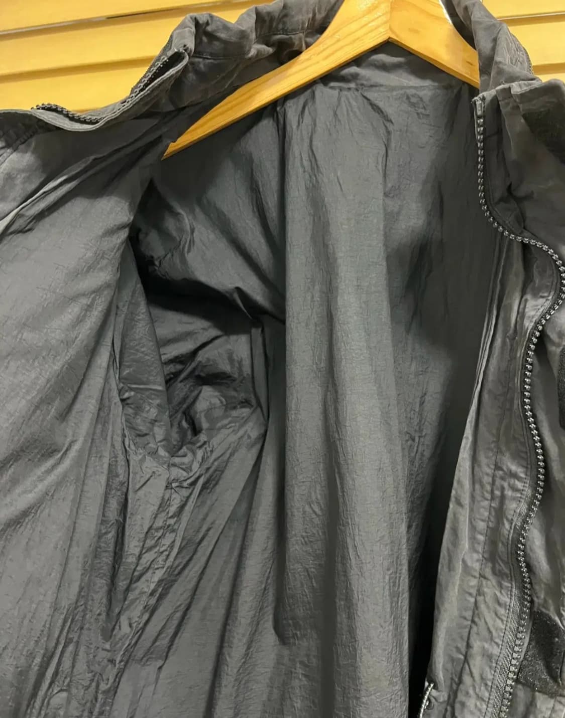 NSAD 남성 블랙 테크가먼트다잉자 워크자켓

 상품이미지5