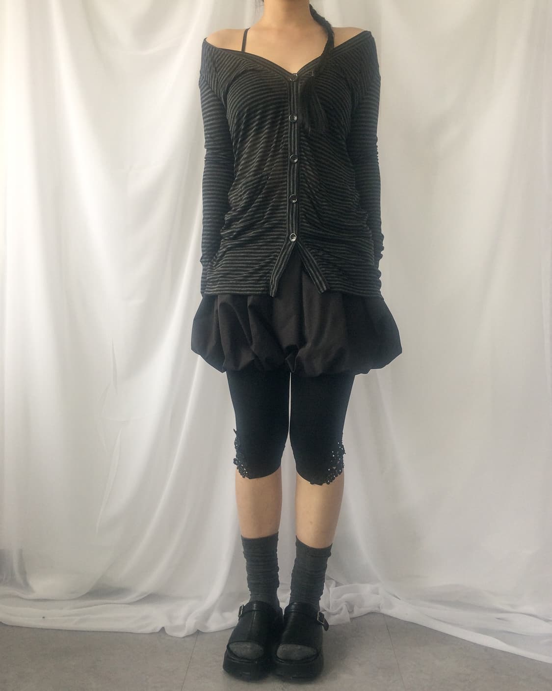 Stripe pattern cardigan 상품이미지6