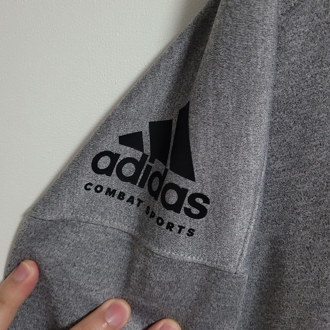 (XL) ADIDAS 아디다스 그레이 후드 집업 상품이미지2