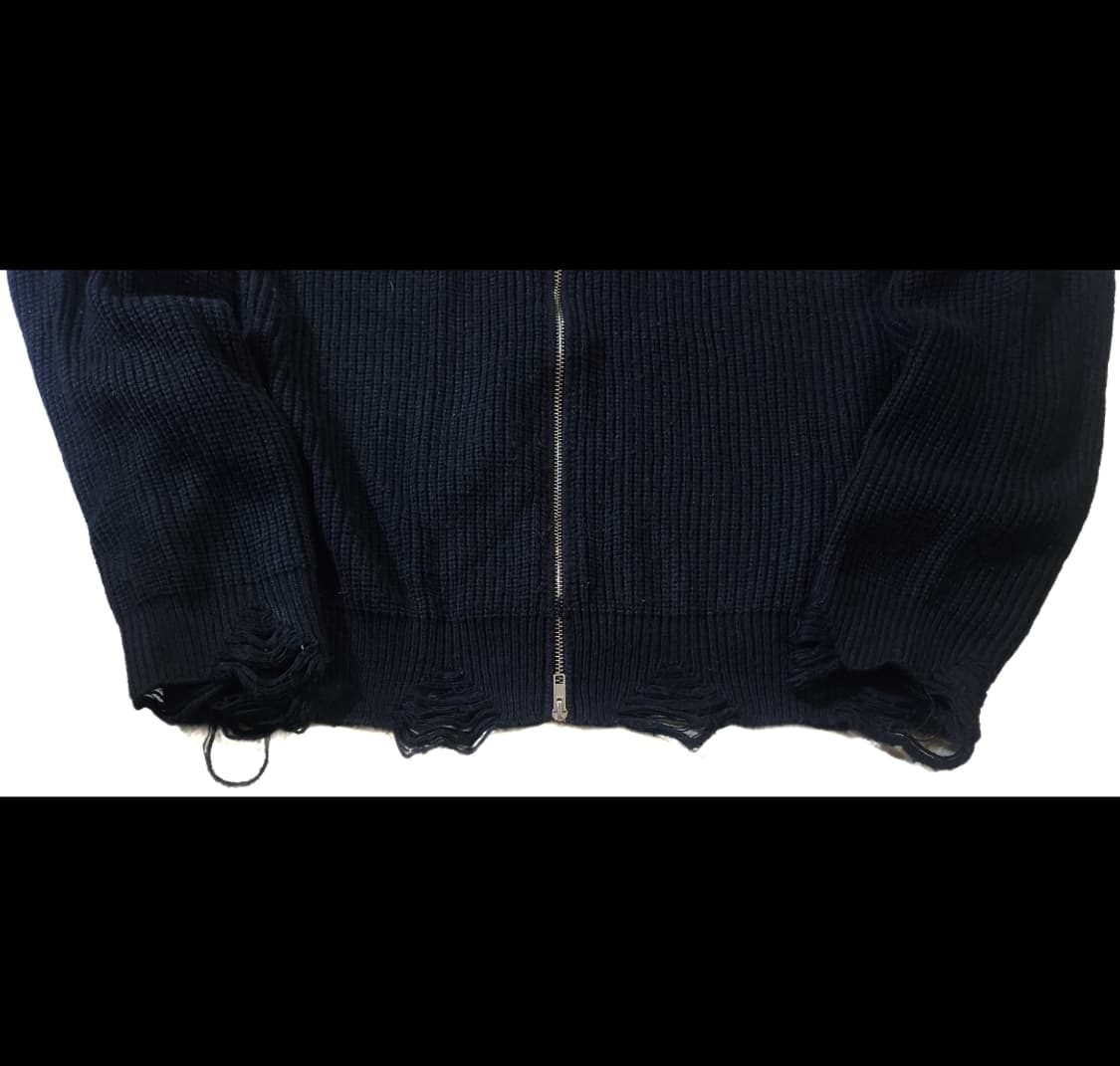 가키하라 젬스톤 니트집업 상품이미지3