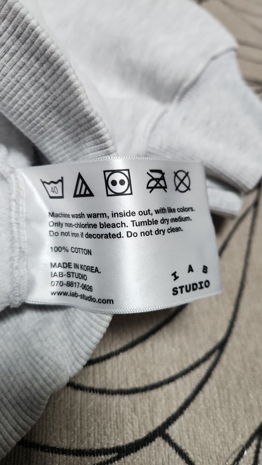 아이앱스튜디오 후드티 L 라이트 그레이 상품이미지6