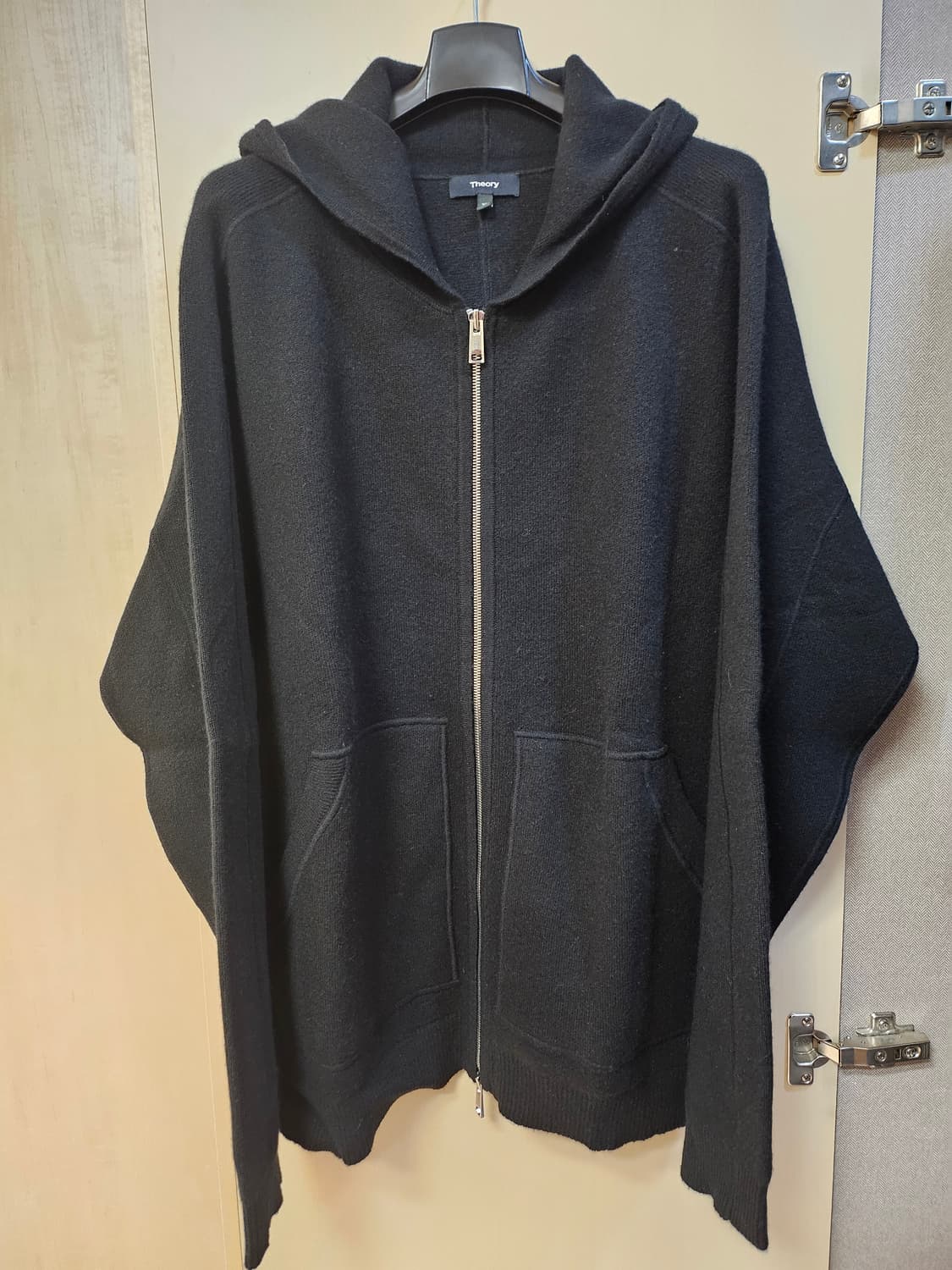 띠어리 캐시미어 니트 후드 집업 XL 상품이미지1