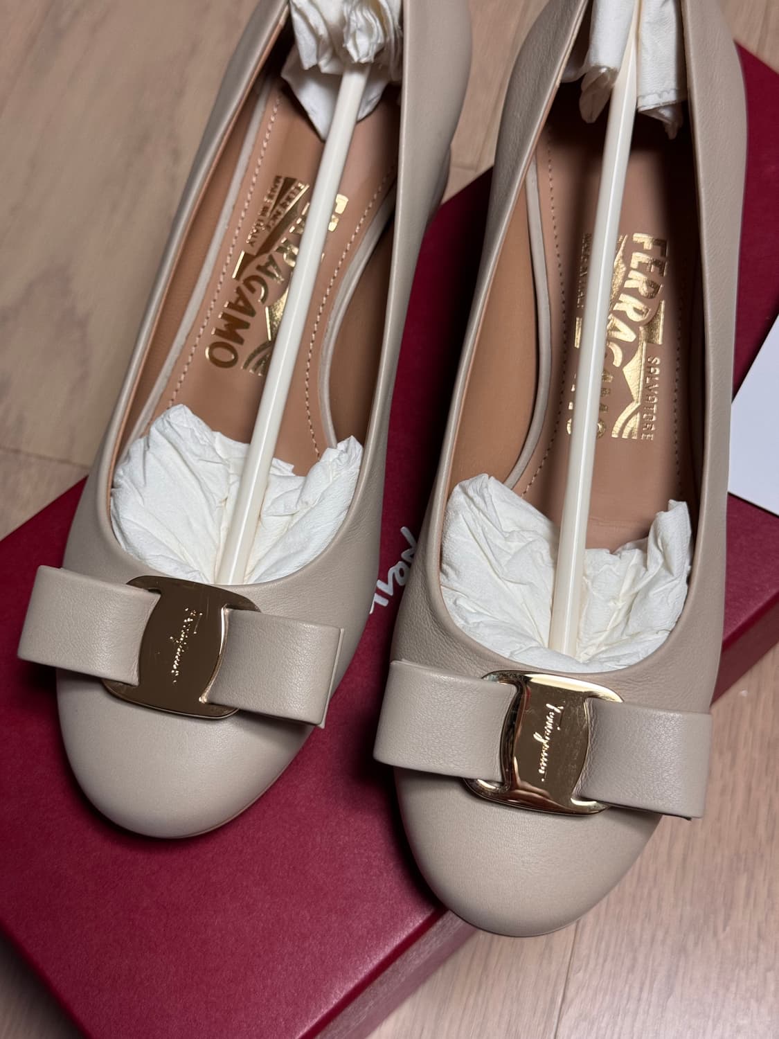 페라가모 바라 펌프스 구두 힐 5d(실 225) 상품이미지3