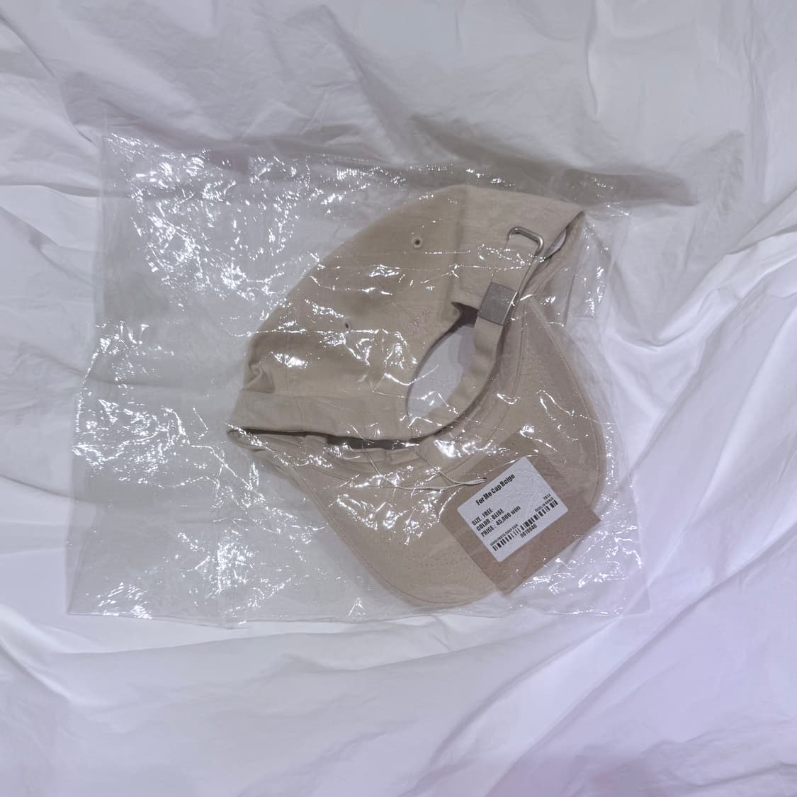 Fruta 프루타 23FW 리본 볼캡 모자 새상품 상품이미지2