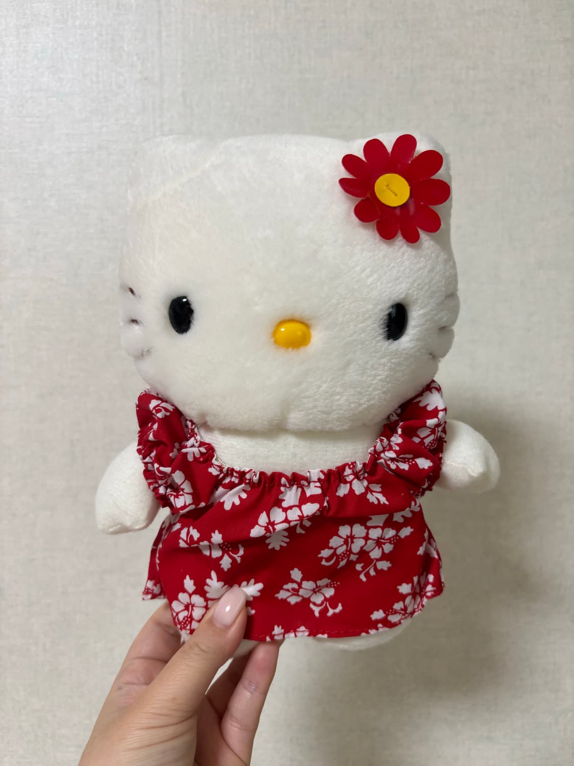 산리오 고전 하와이 키티 인형 상품이미지1