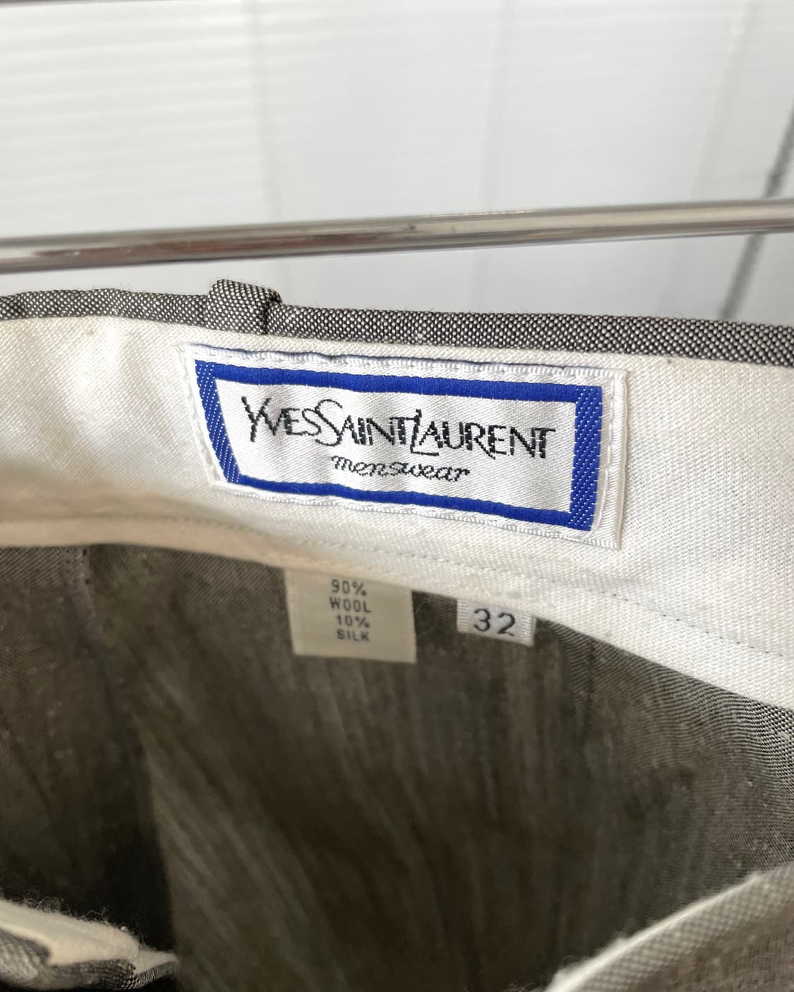 [32] ysl 이브생로랑 울 팬츠 상품이미지10