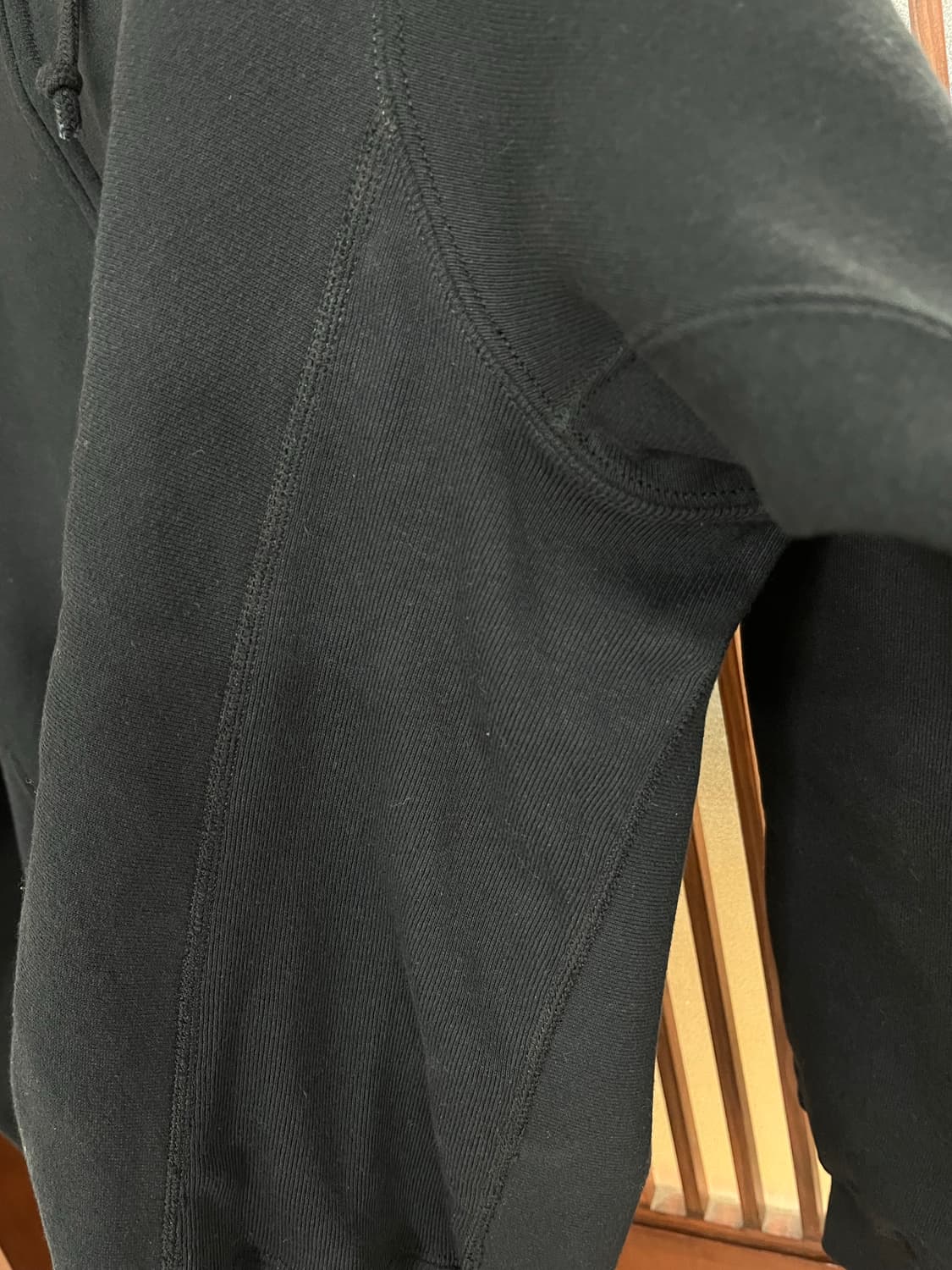 챔피온 리버스위브 made in usa 레드탭 후드집업 검정 M 상품이미지4