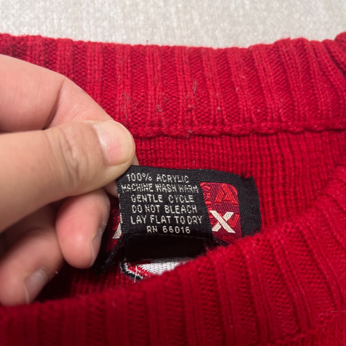 105 아비렉스 빅로고 니트 상품이미지4