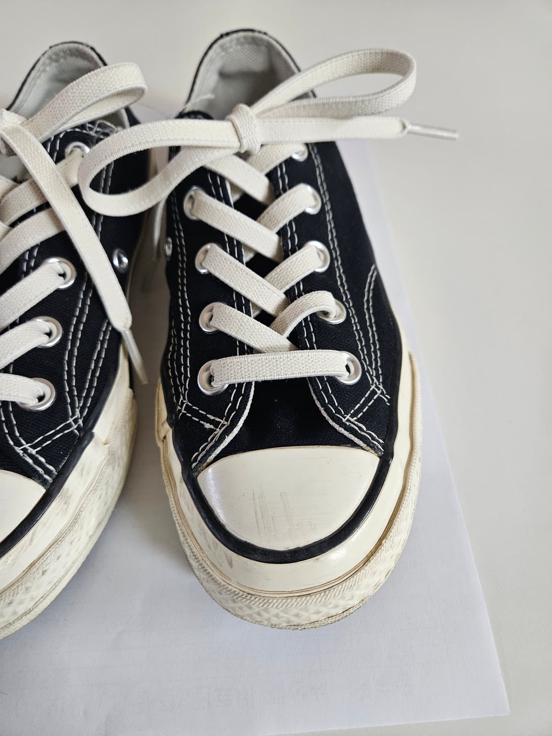 컨버스 키즈 척70 빈티지 블랙 200 상품이미지6